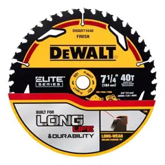 DEWALT - Disco Sierra Circular, 7 1/4 Pulgadas 40 Dientes Dewalt- E.o