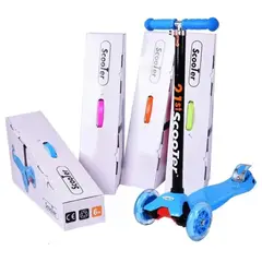 GENERICO - Scooter Monopatín Triple LED