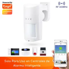 D MOTICA - Sensor De Movimiento Pir Infrarrojo EXTERIOR Antimascotas 433mhz