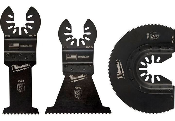 Accesorios Oscilantes Para Madera 3 Piezas.- E.o
