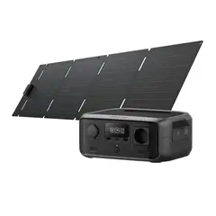 ECOFLOW - Generador River 3 245Wh + Panel Solar 60W