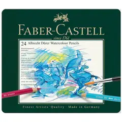 FABER-CASTELL - Estuche 24 Lápices Acuarelables Albrecht Dürer
