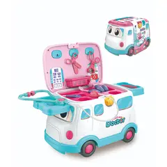 GENERICO - Correpasillos Creativo Bus 3 En 1 Para Niños Dr