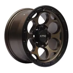 KMC - Set 4 Llantas 17x9 6X139 Et0 DIRTYH MBrnz-LMB