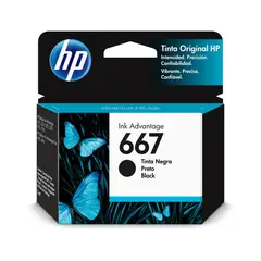 HP - Tinta 667 Negra 3YM79AL