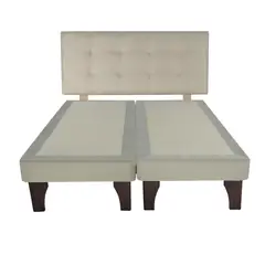 GAEX - BASE CON RESPALDO GINEBRA 2 PLAZAS 150X200 CM
