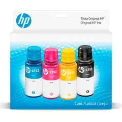 HP - PACK TINTA GT53 Y GT52 NEGRO Y COLORES