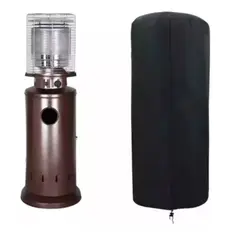 ALTERNATIVE - Estufa A Gas 11 Kg Para Patio Terraza Interior Y Exterior Bronce