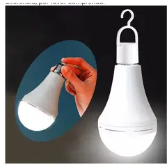 GENERICO - Ampolleta LED Recargable Luz de emergencia LED 12W UNIDAD