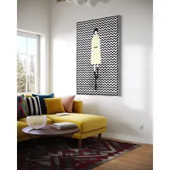 GENERICO - Cuadro decorativo abstracto 100 x 150