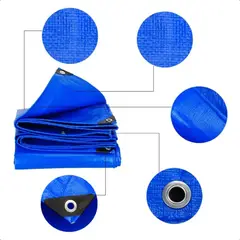 GENERICO - Lona Carpa Multiuso 3x4 Metros Impermeable Cobertor Universa