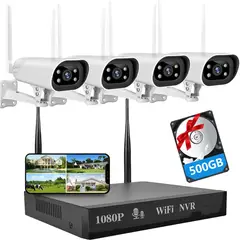 METEX - Kit De Camaras Seguridad Visión Nocturna En Color