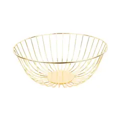 TOPSOC - Frutera o Panera Metalica Cobre 10x27cm