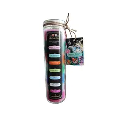 GENERICO - Velón aromático Alice in Wonderland en frasco de 21 cm