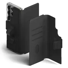 RINGKE - Billetera Magnética Para S25 S24 S23 Ultra Negro