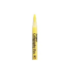 ARTLINE - Calligraphy pen amarillo punta biselada 2.0