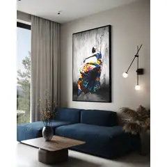 GENERICO - Cuadro decorativo abstracto 100 x 150