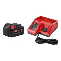 MILWAUKEE - Kit Cargador Y Bateria 5.0 Ah 18v 48-5950 E.o.