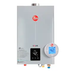 RHEEM - Calefont 21 L Gas Licuado T. Forzado con Control digital
