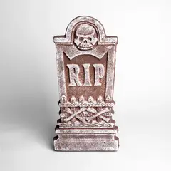 FRANK & MORTIS - Lápida Calavera RIP