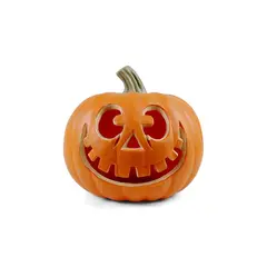 FRANK & MORTIS - Calabaza con Luz Led 24 x 22 cm
