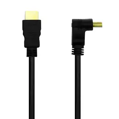 EON - Cable Hdmi 1080p De 1.5 Metros Con Punta Curva.