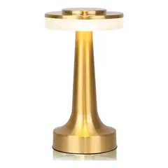 KUANGYE - Lampara De Mesa Inalámbrica Recargable Led Usb Dormitorio