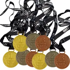 REBAJAS - Set de 9 Medallas de Competición KFIT – Oro, Plata y Bronce