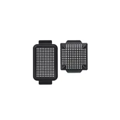 DANGRILL - Pack Bandeja Para Asar Metal 24x20x4 y 34x18x2 cm