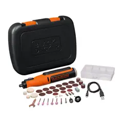 BLACK+DECKER - Herramienta Multipropósito + 35ac. BCRT8K35-B2C