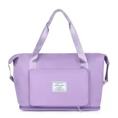 GENERICO - Bolso Cartuchera De Viaje Avión Extendible10kg Lila