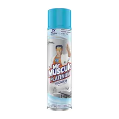MR MUSCULO - Mr Músculo Limpiavidrios Espuma 360ml Triple Acción