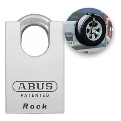 GENERICO - Kit Abus Alta Seguridad Candado Rock + Cadena 10ks140