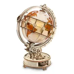 ROBOTIME - Globo Terraqueo Luminoso Stem Puzzle 3d Mecanizado