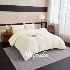 ANGELES DEL HOGAR - COBERTOR CON CHIPORRO DE CONEJO MEIPULIS 2 PLAZAS
