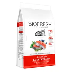 BIOFRESH - Briofresh Alimento Gato Adulto Castrado 1.5Kg