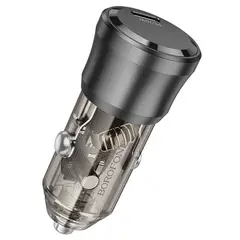 BORO - Cargador De Auto Carga Rapida Puerto PD 20W Borofone BZ24