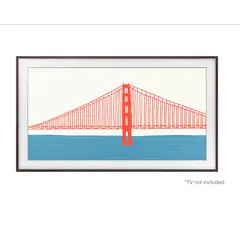 SAMSUNG - Marco Magnético TV The Frame 55" Madera Oscura