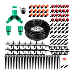 GENERICO - Kit De Riego Sistema Automático Goteo 40m 164pcs