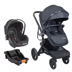BEBESIT - Coche Travel System Taurus Negro