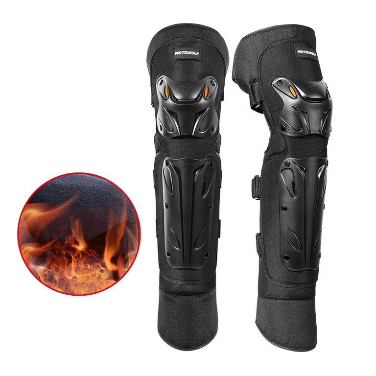 Rodilleras MDL1010 de invierno con felpa Protección Anticaídas