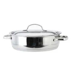 LACOR - Arrocera con Tapa 3lt Acero Inoxidable 24x7cm