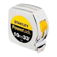 STANLEY - Huincha De Medir Powerlock 10m/33' 33-463S
