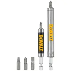 DEWALT - Set Guías Magnéticas + 3 Puntas Atornillar Dw2095