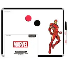 PROARTE - Pizarra acrílica blanca magnética 35x28cm Avengers