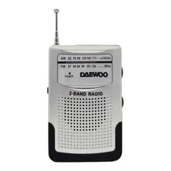 DAEWOO - Radio De Bolsillo Am Fm Blanco Di681