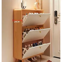 IDEEHOUSE - Zapatero Nordico 4 Niveles, 120cm X 80cm X 24cm