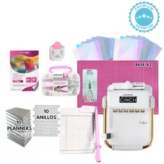 AMERICAN CRAFTS - Encuadernadora UNIVERSAL CINCH + INSUMOS K223