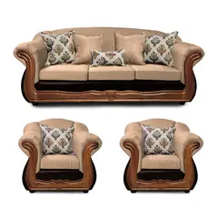 AMERICA DECORA - Living 4-1-1 Grand Búfalo Mixto Beige X