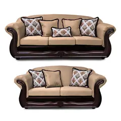 AMERICA DECORA - Living 4-3 Grand Búfalo Mixto Beige